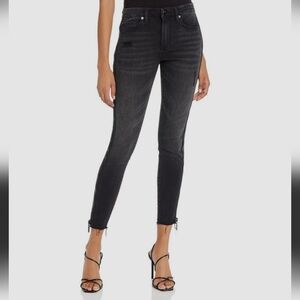 Blank Nyc Skinny Ankle Raw Hem Jeans Pants